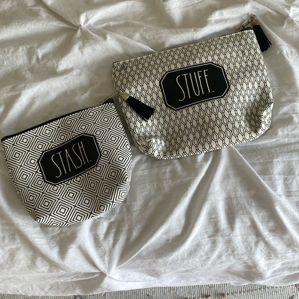 Rae Dunn makeup bags